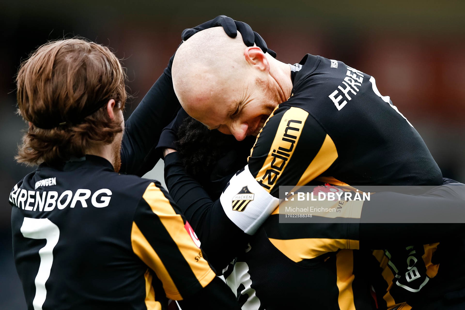 Häckens Erik Friberg, Alhassan Kamara och Alexander