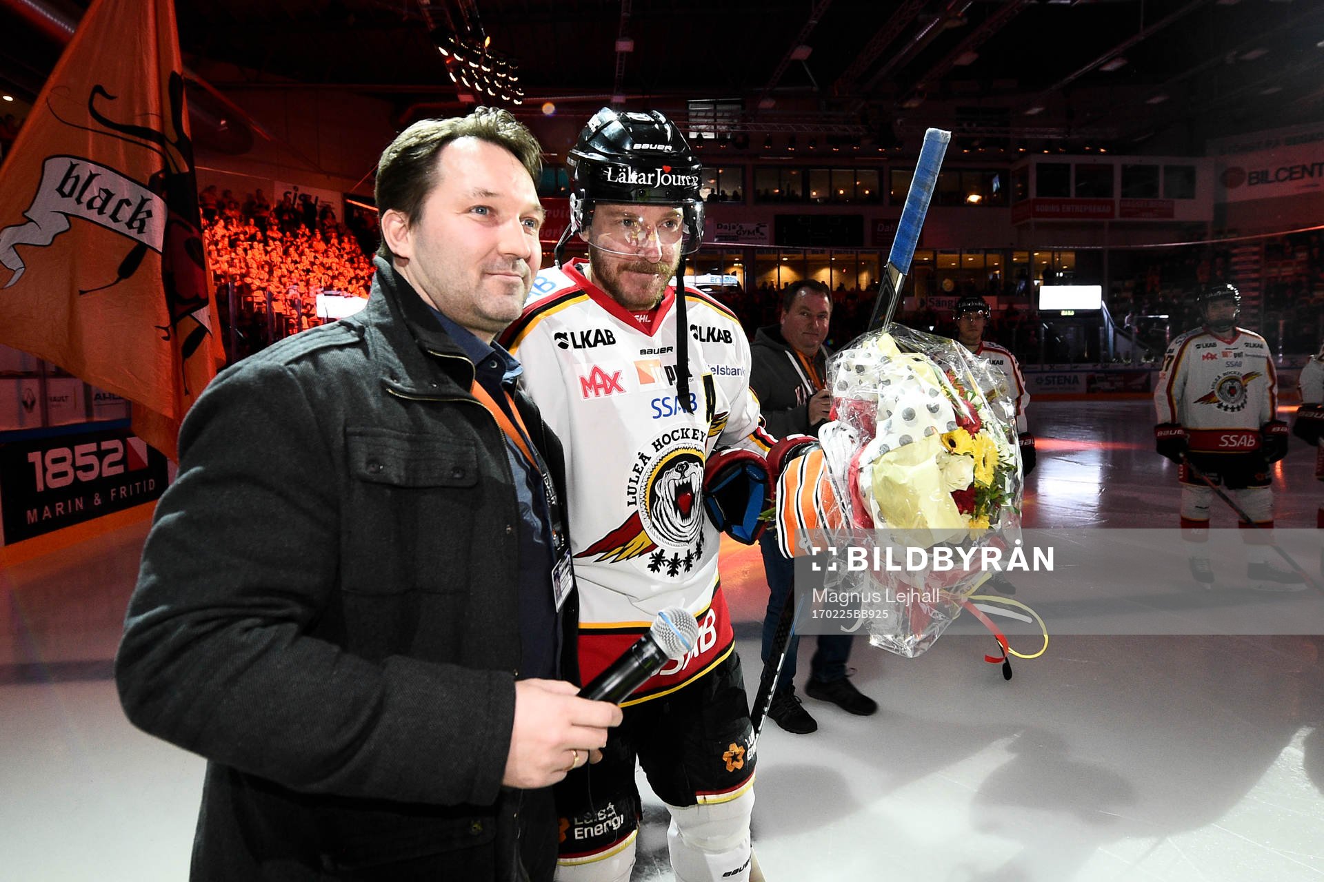 Luleås Jan Sandström uppmärksammas av KHKs ordförande