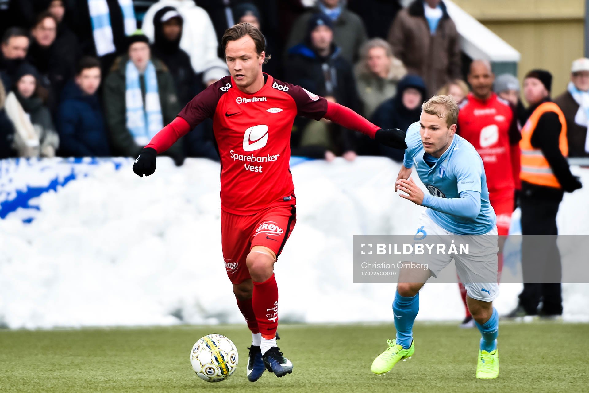 Branns Fredrik Haugen och Malmö FFs Oscar Lewicki