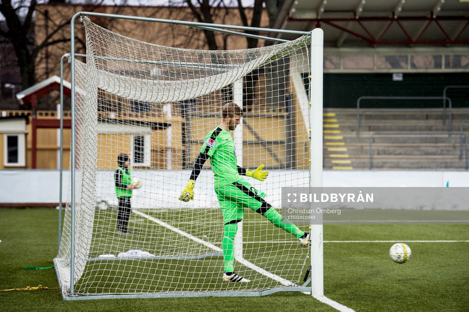 Malmö FFs målvakt Fredrik Andersson deppar