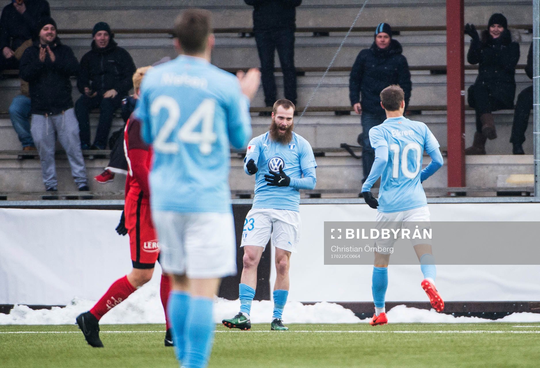 Malmö FFs Jo Inge Berget jublar