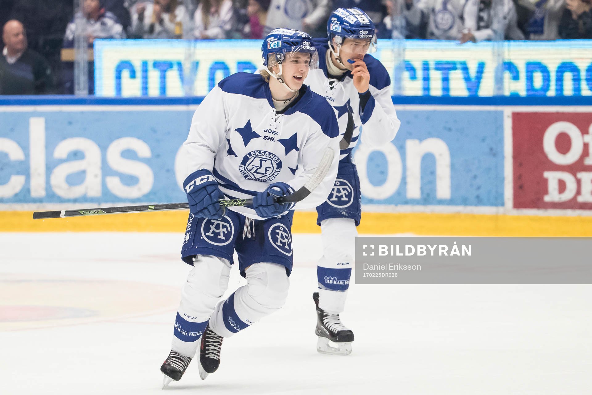 Leksands Isak Skedung jublar