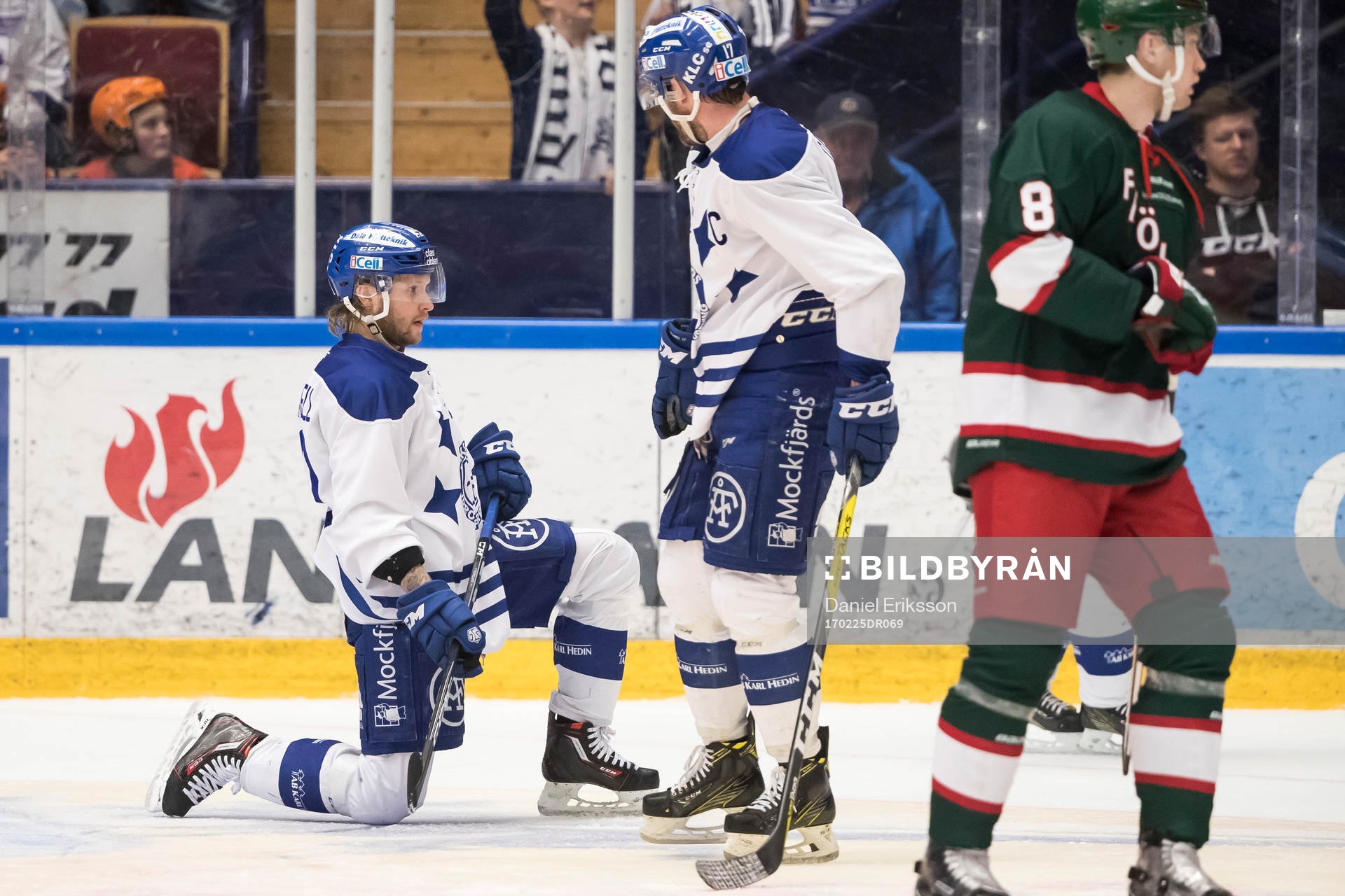 Leksands Alexander Ytterell och Jesper Ollas i