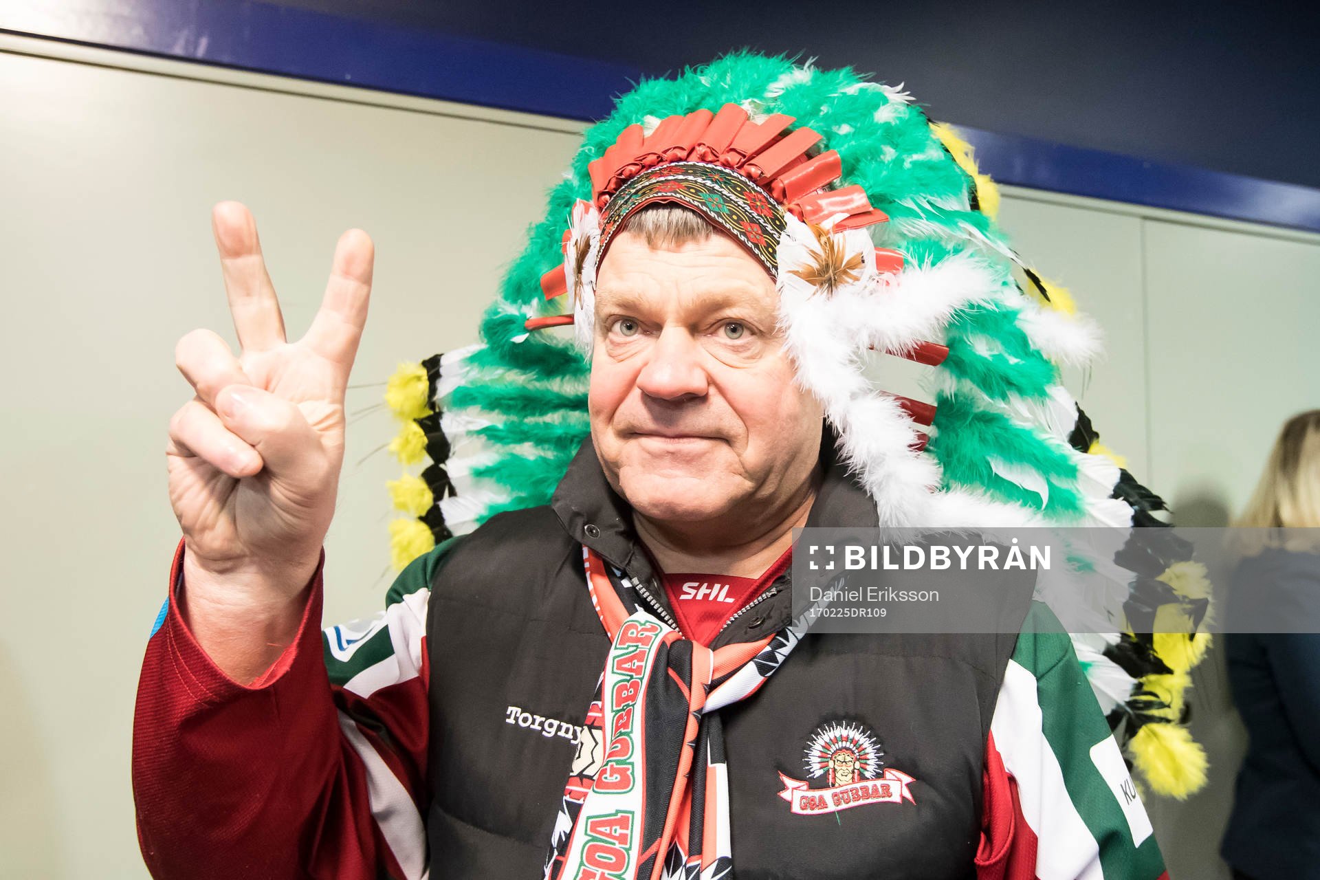 Glada Frölunda supporters