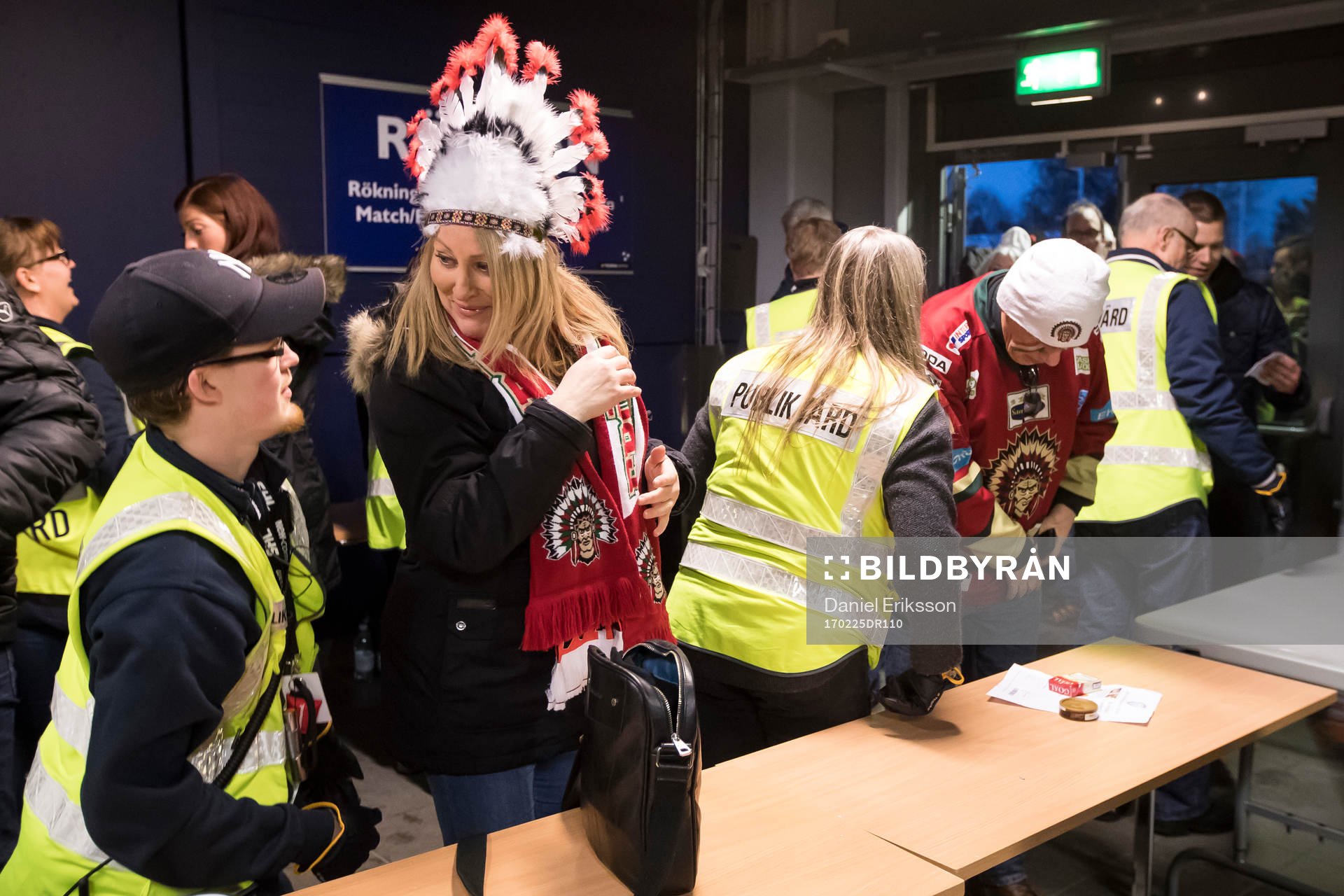 Glada Frölunda supporters
