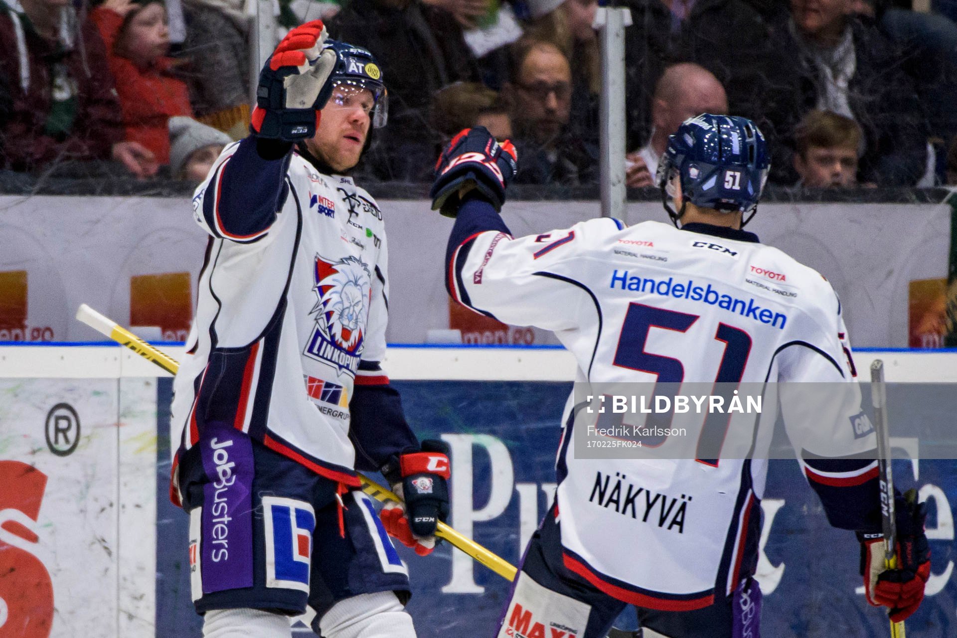 Linköpings Marcel Müller jublar