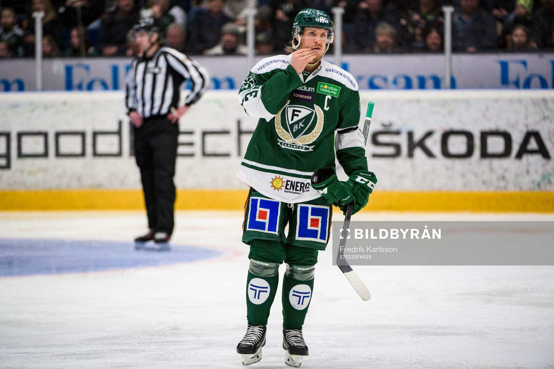 Färjestads Magnus Nygren deppar