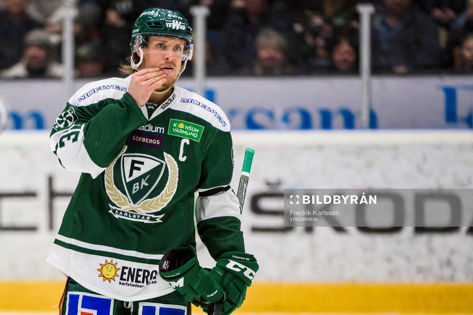 Färjestads Magnus Nygren deppar