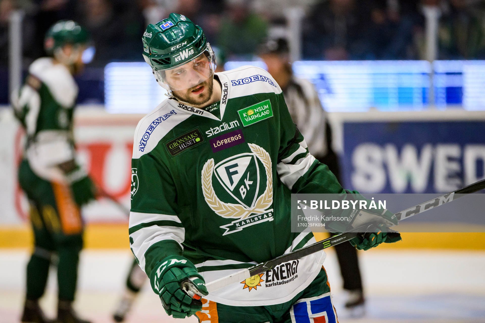 Färjestads Mikael Wikstrand deppar