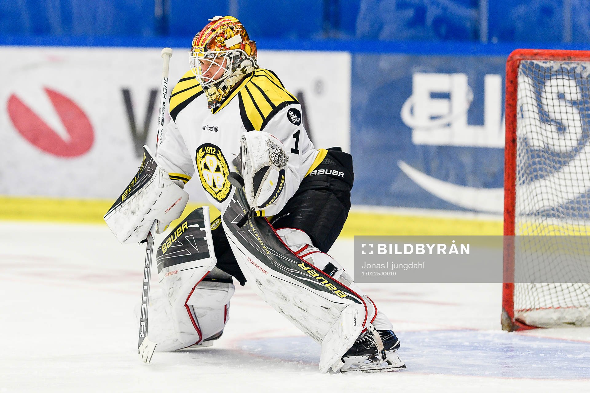 Brynäs målvakt Felix Sandström