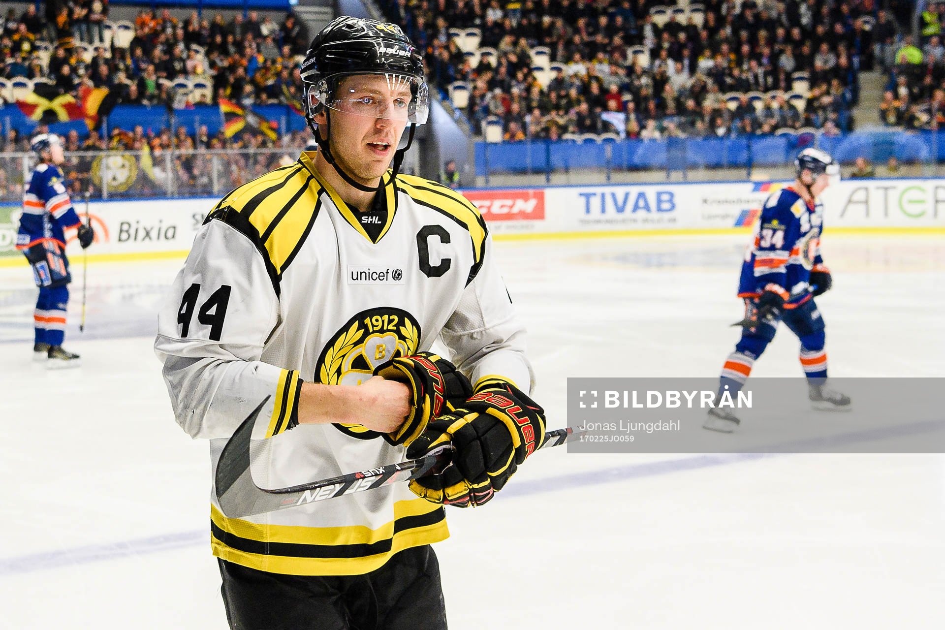 Brynäs Jacob Blomqvist jublar