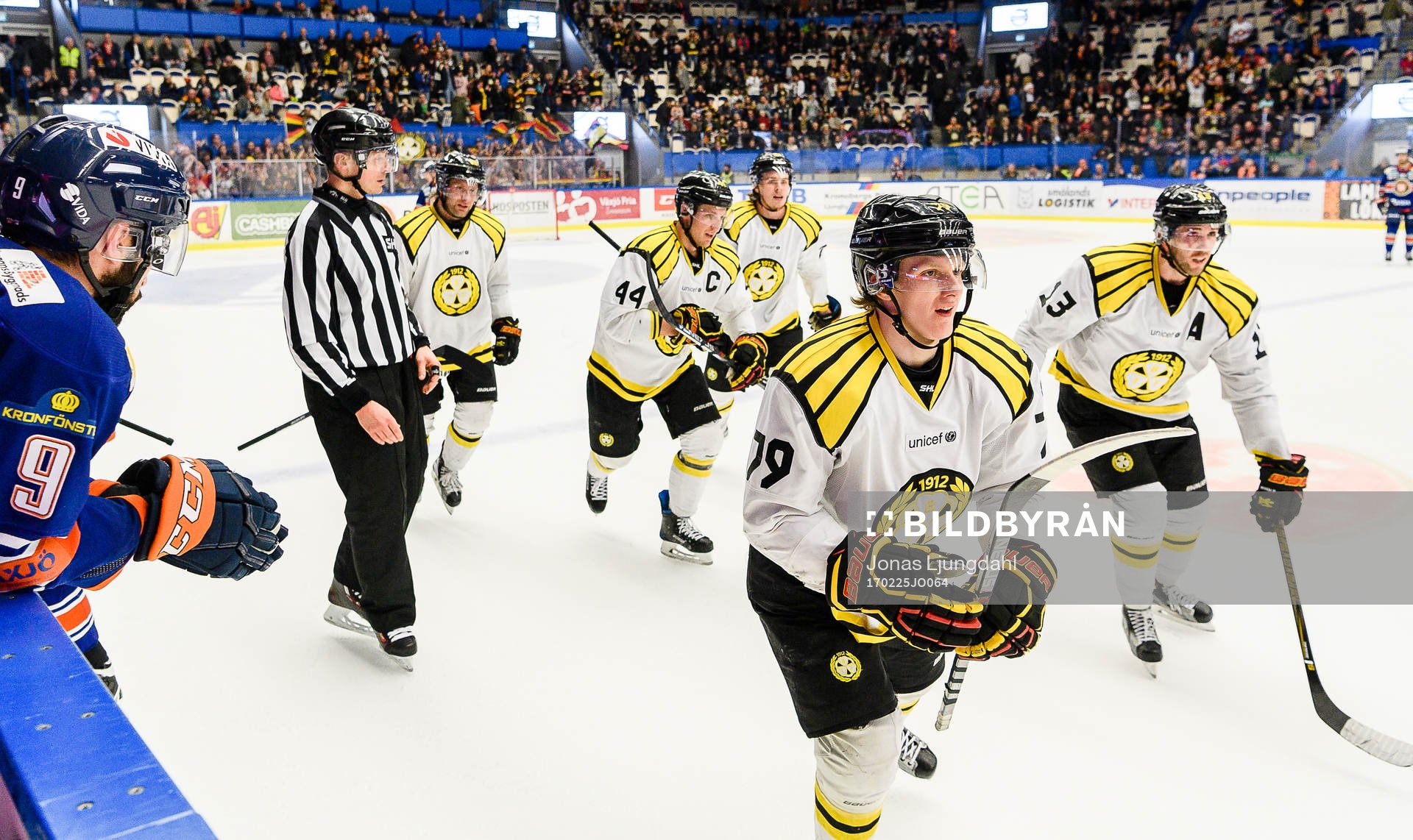 Brynäs Daniel Mannberg jublar