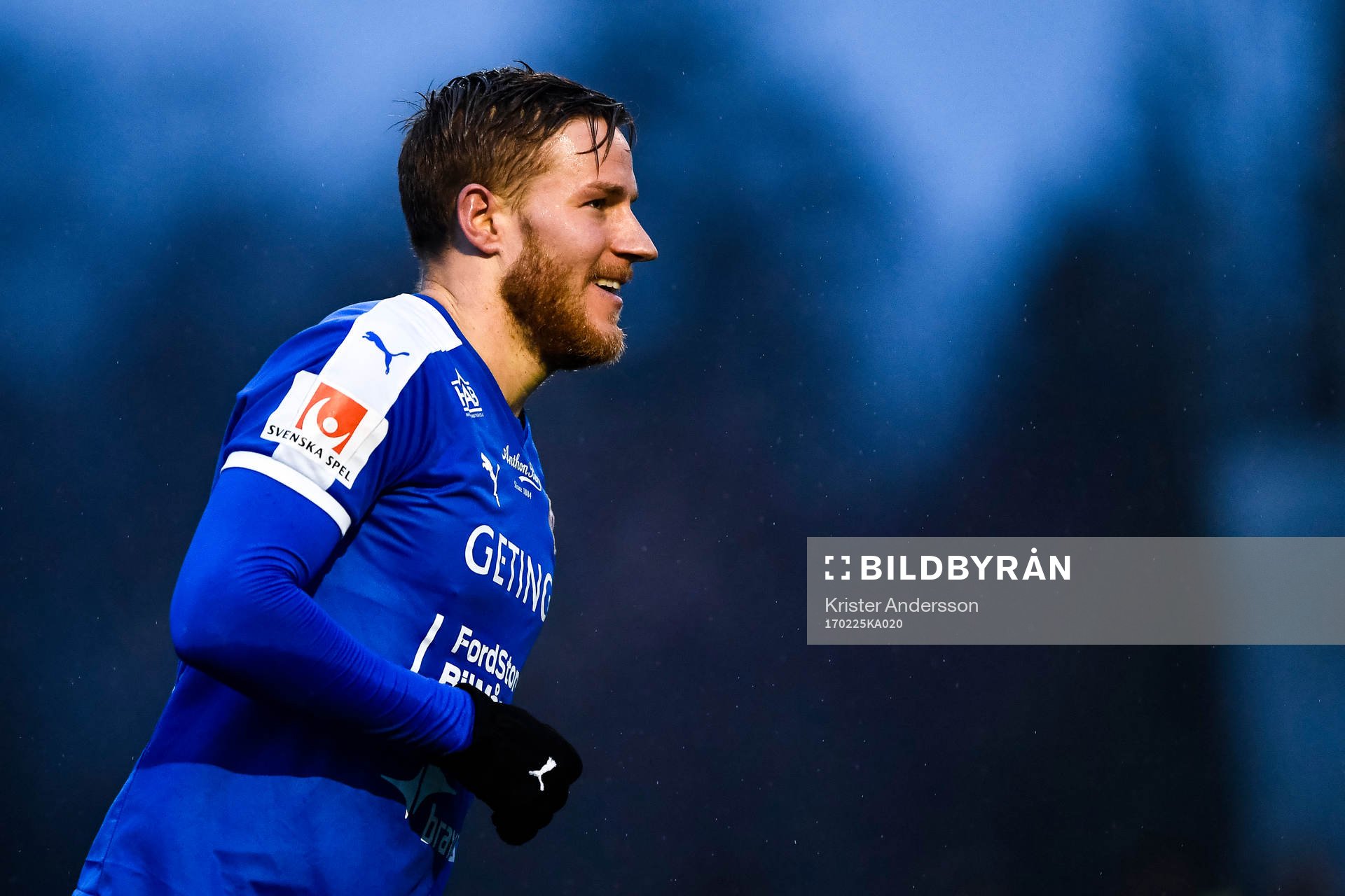 Halmstads Alexander Ruud Tveter jublar