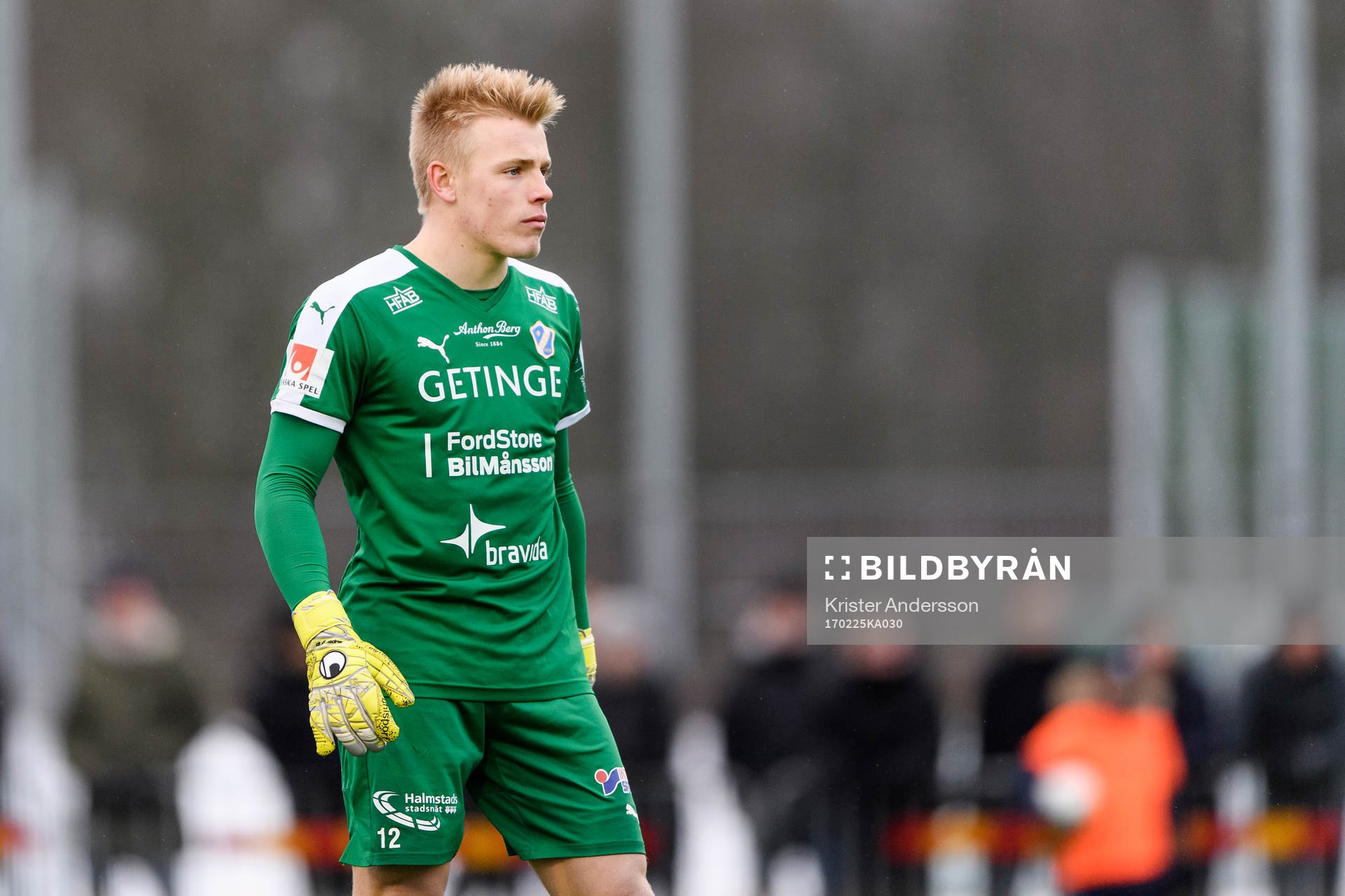Halmstads målvakt Isak Pettersson