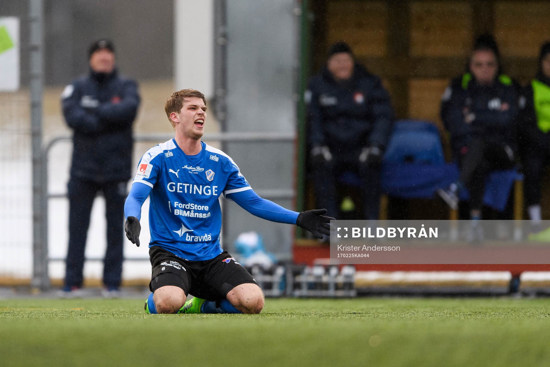 Halmstads Marcus Mathisen deppar