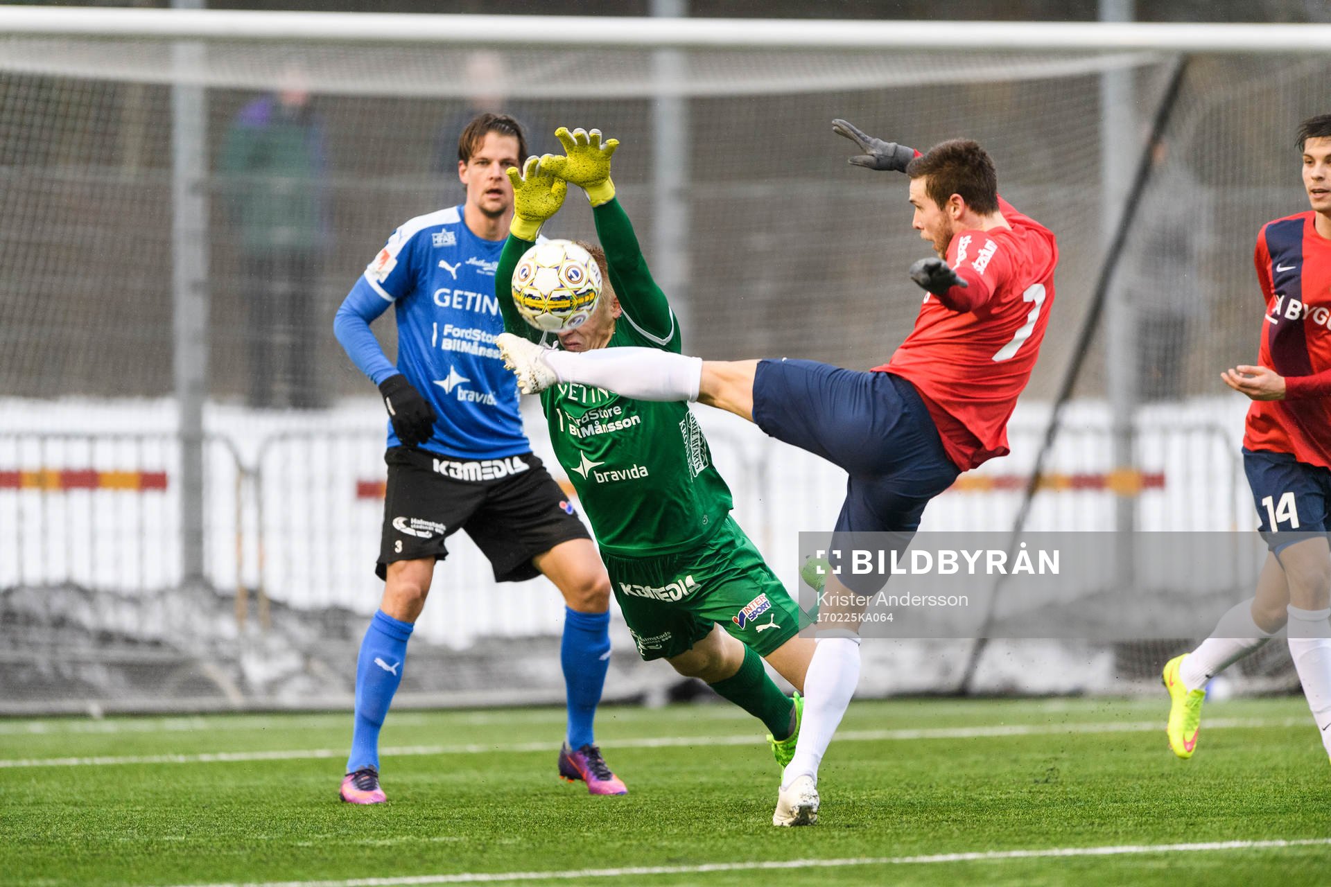 Halmstads målvakt Isak Pettersson