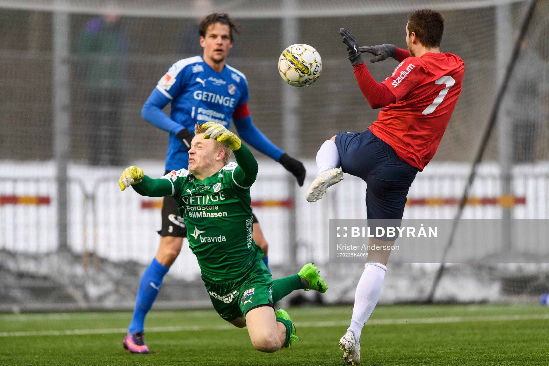 Halmstads målvakt Isak Pettersson