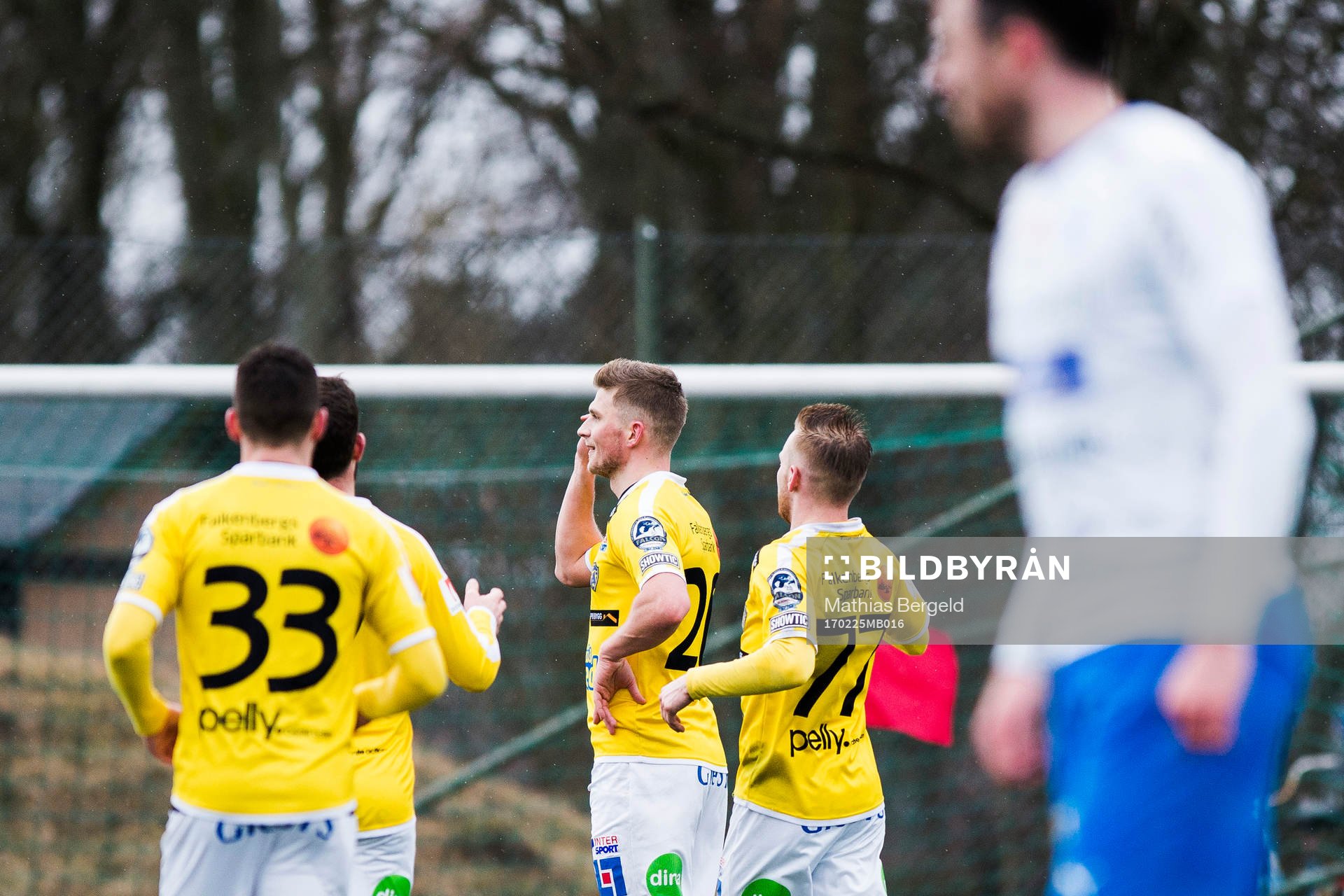 Falkenbergs Erik Persson jublar