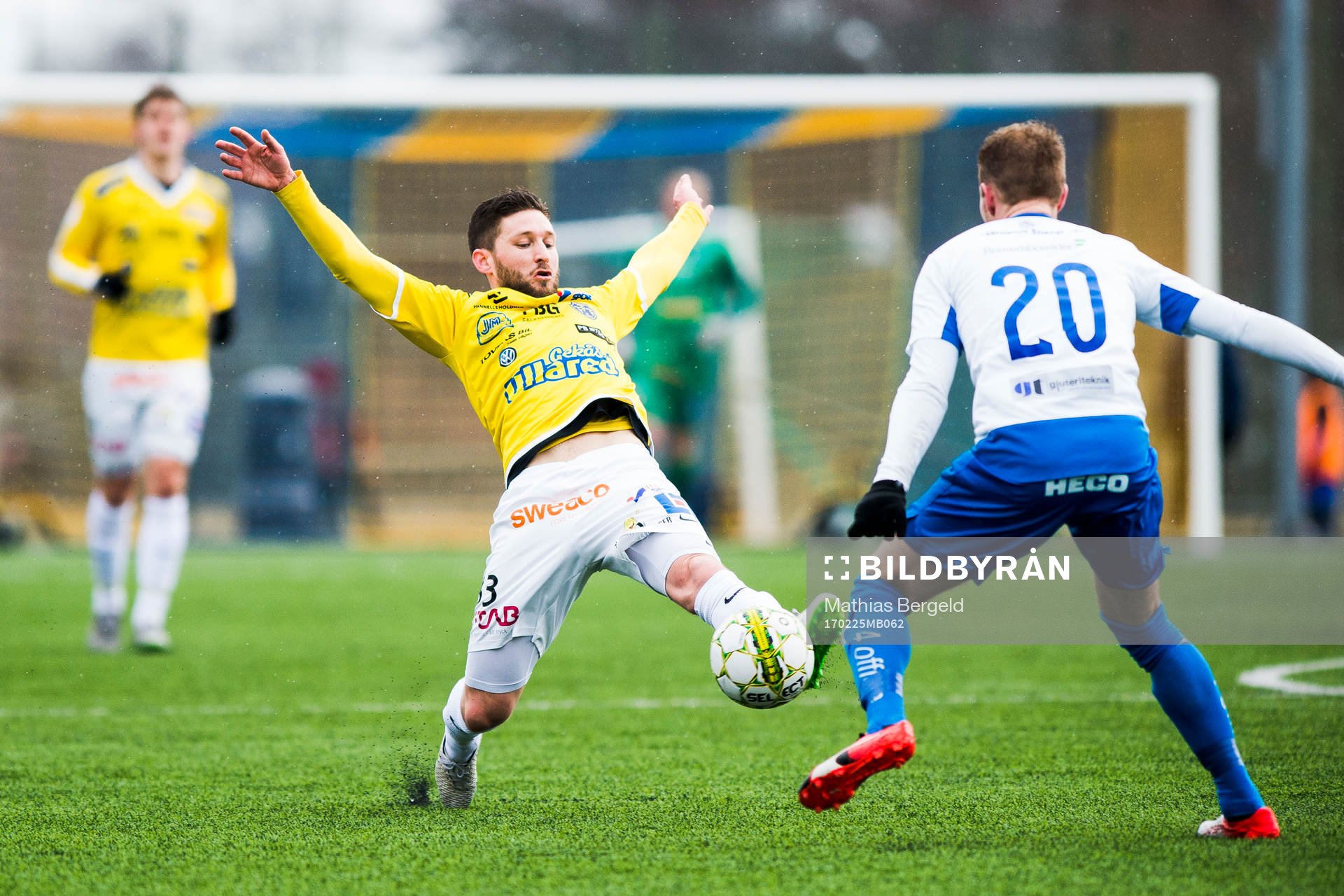 Falkenbergs Tibor Joza och Värnamos Freddy Winst