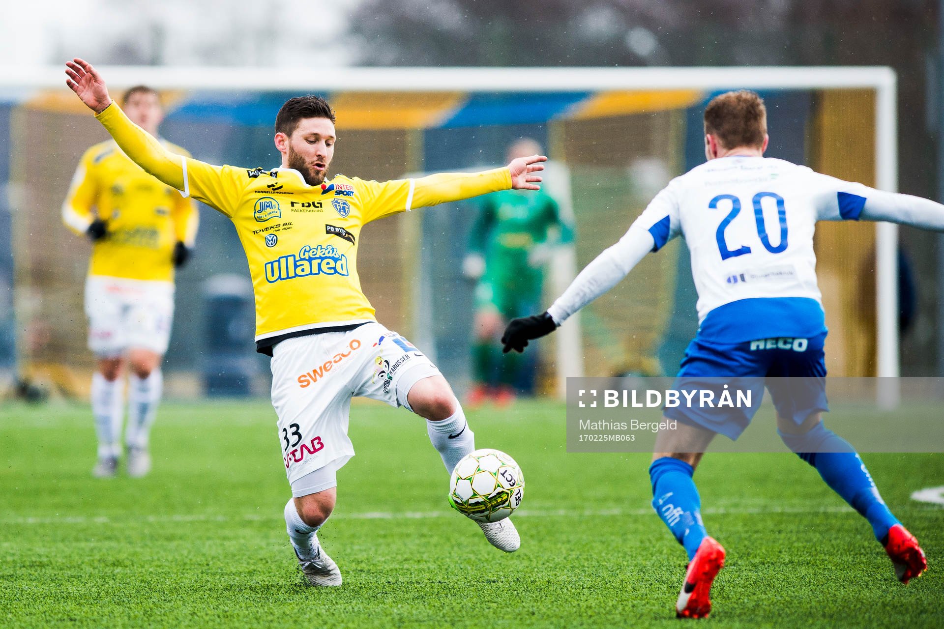 Falkenbergs Tibor Joza och Värnamos Freddy Winst