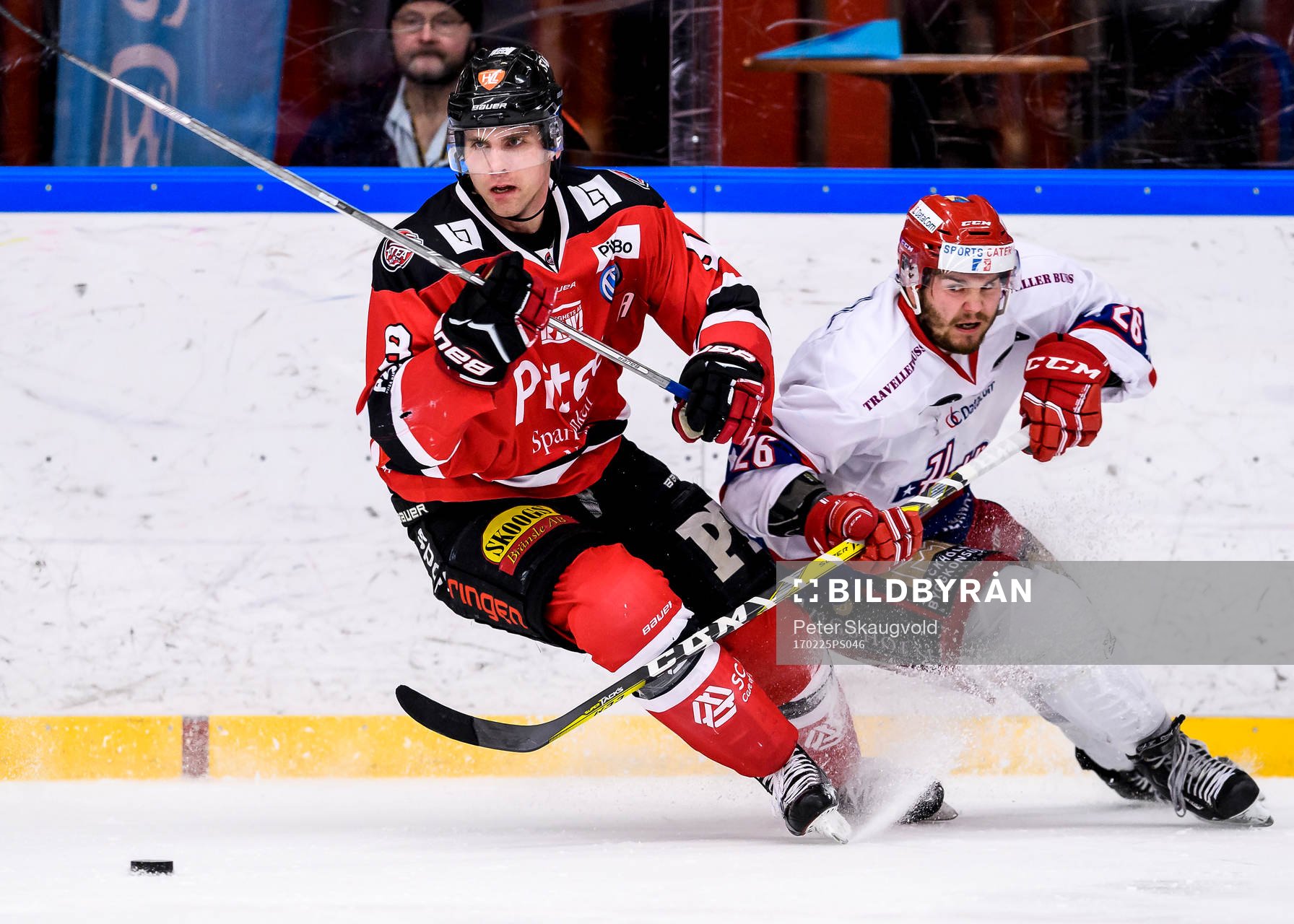 Piteås Olof Lundberg och Huddinges Gustav Björklund