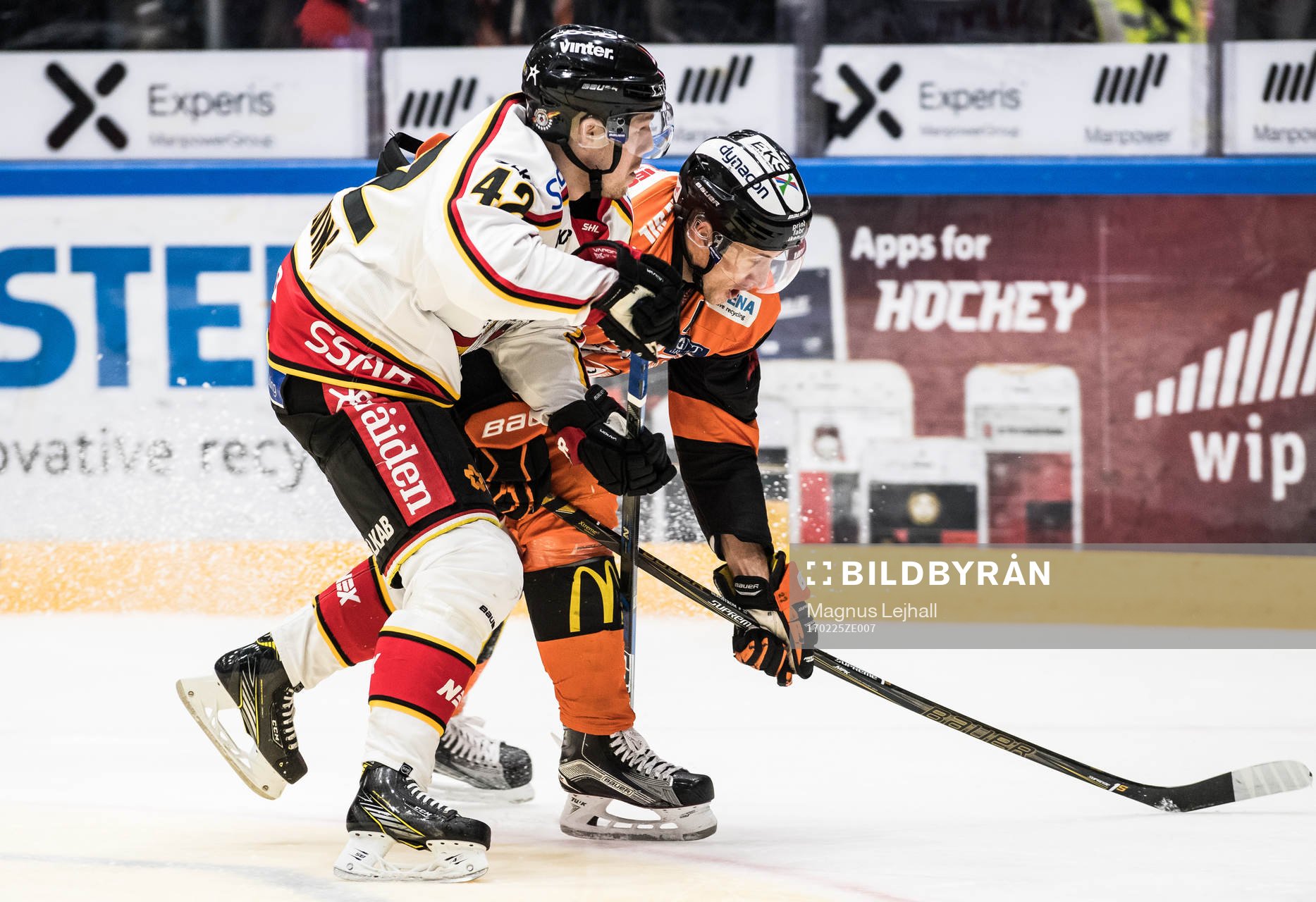 Luleås Joakim Hillding och Karlskronas Alexander Bergström