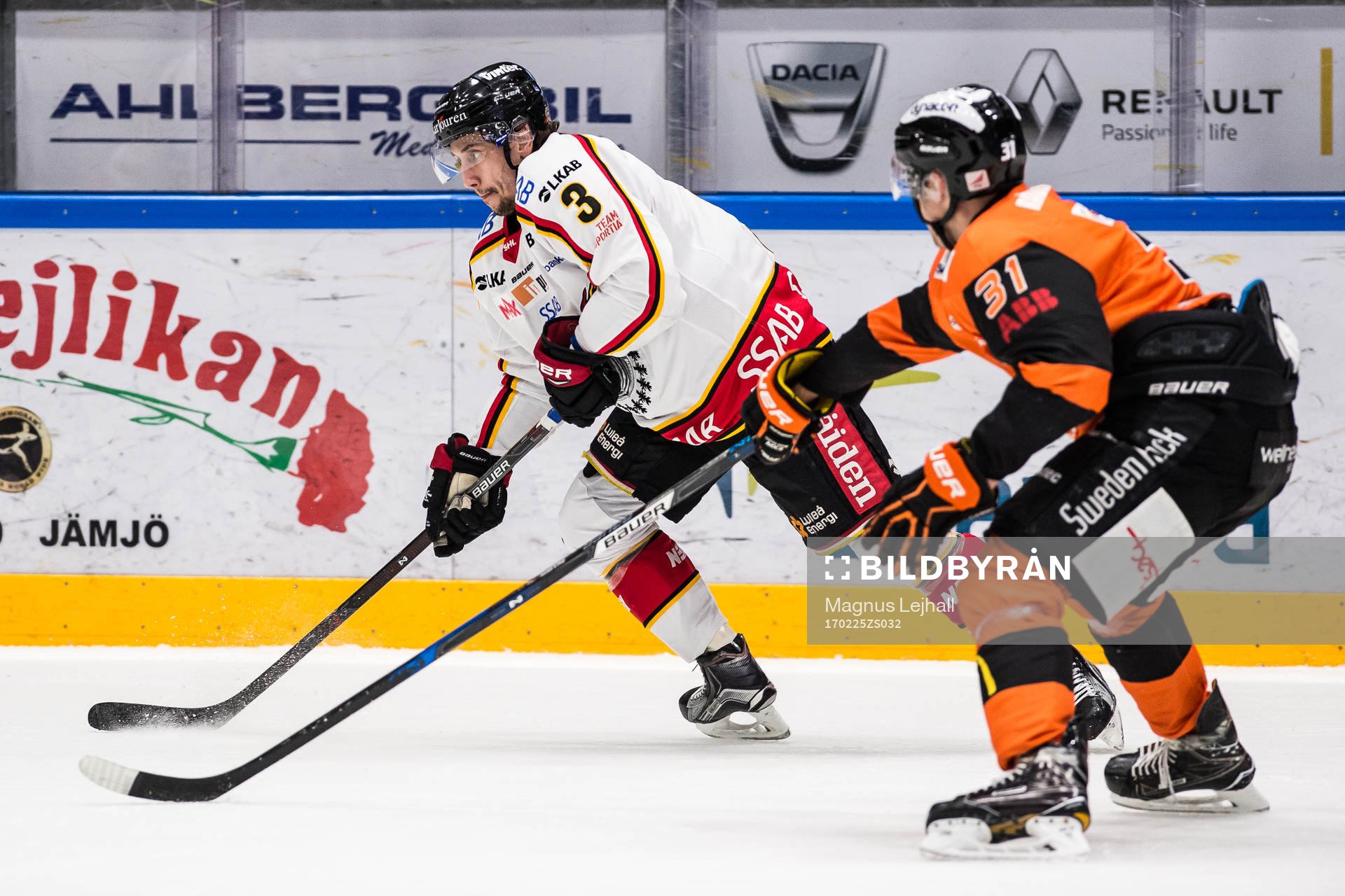 Luleås Daine Todd och Karlskronas Marcus Paulsson