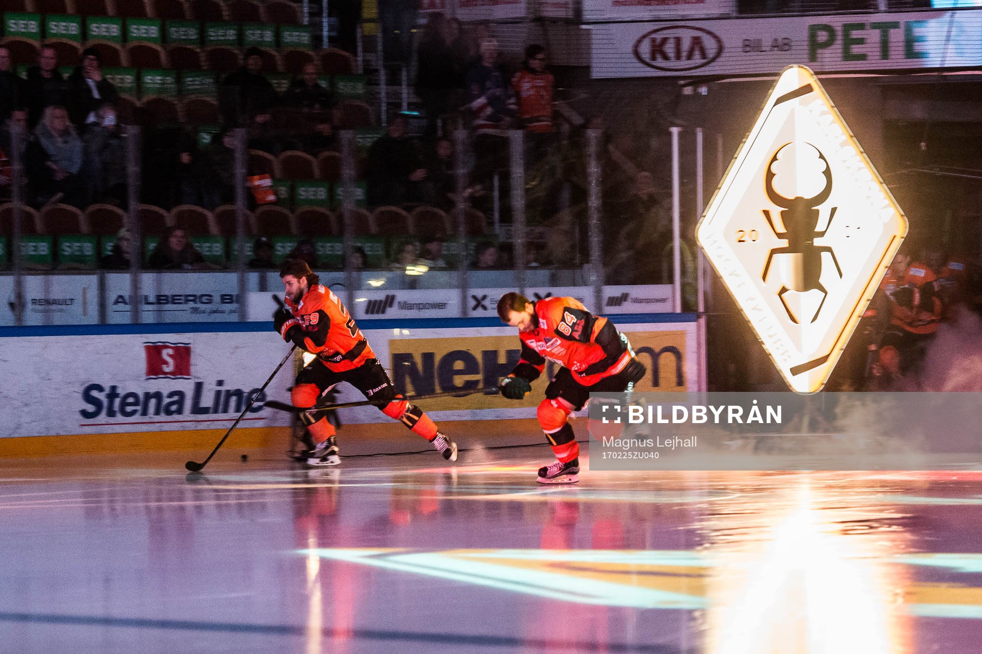 Karlskronas Alexander Wiklund  och Jimmy Andersson kommer