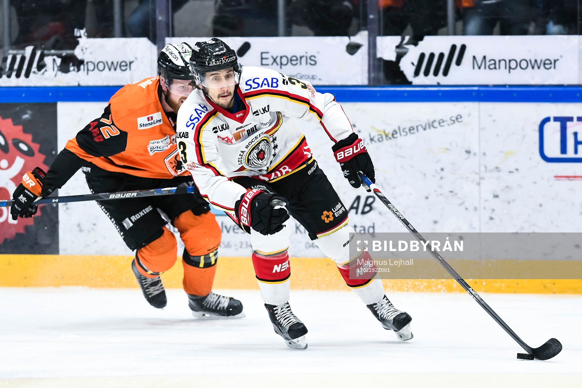 Karlskronas Joachim Rohdin och Luleås Daine Todd