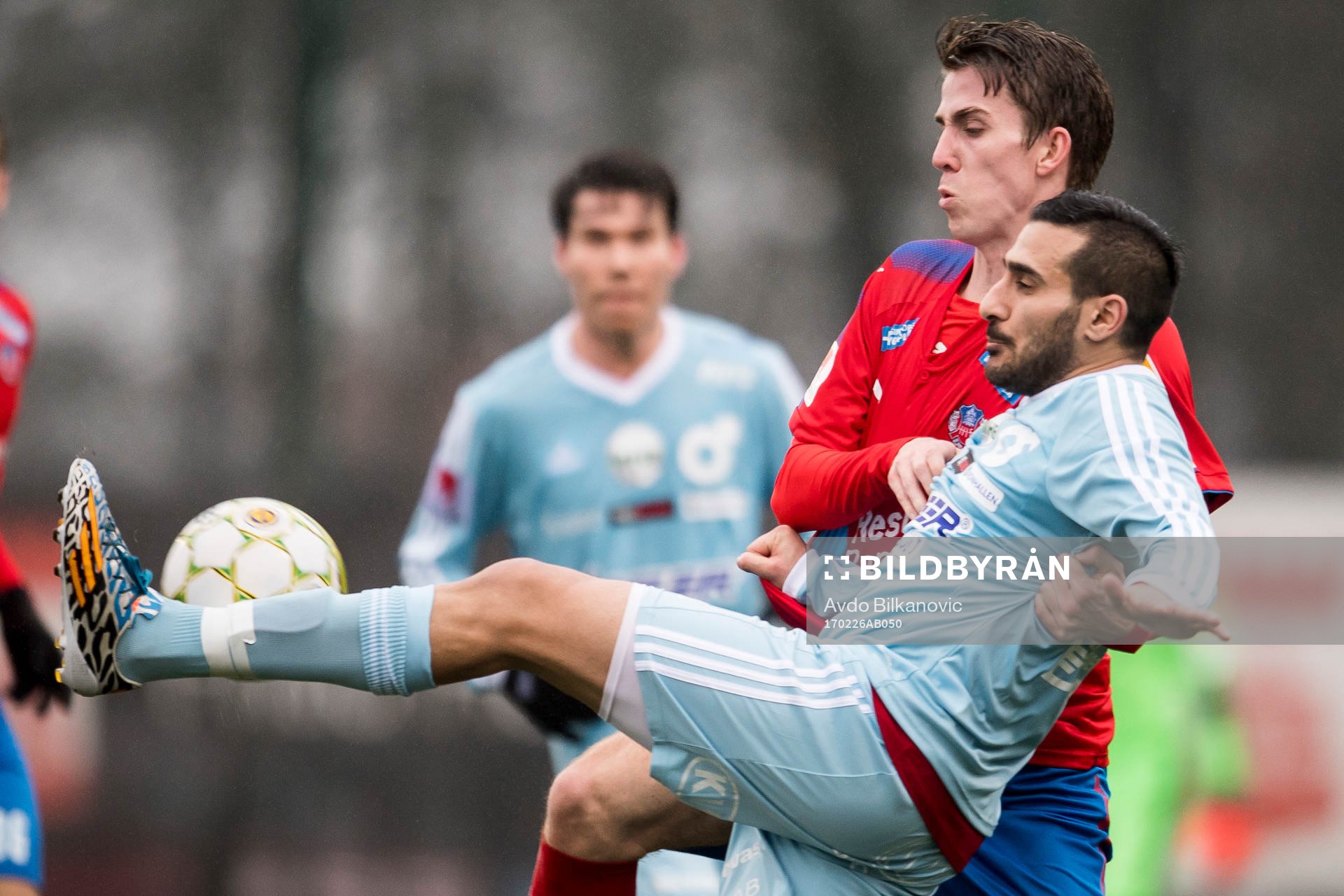 Degerfors Govend Haidar och Helsingborgs Adam Eriksson