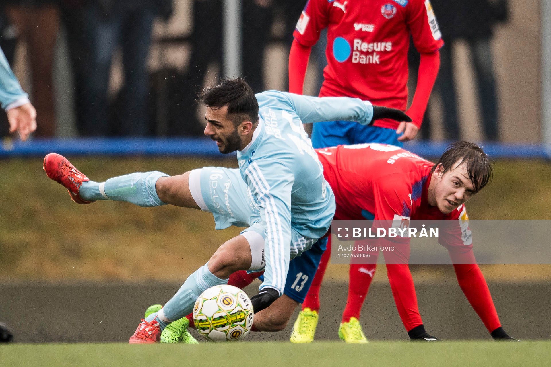 Helsingborgs Alexander Achinioti-Jönsson fäller Degerfors