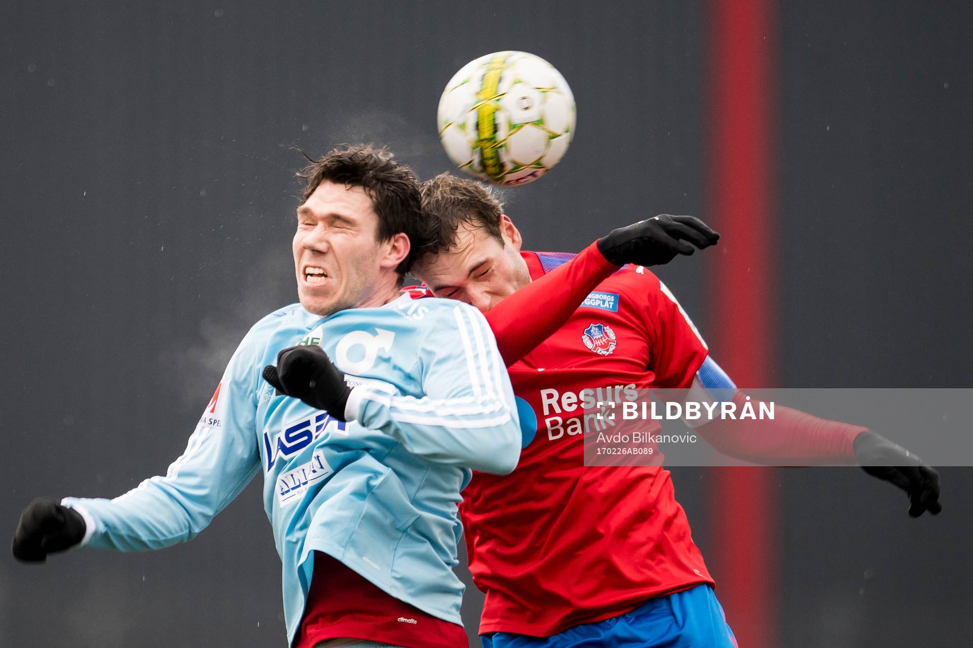 Helsingborgs Frederik Helstrup i nickduell