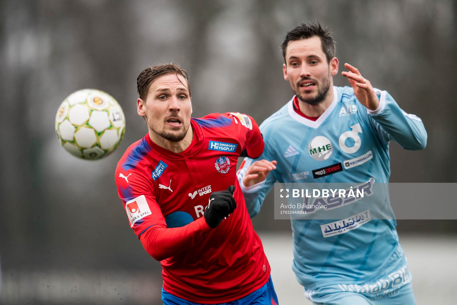 Helsingborgs Martin Christensen och Degerfors Marcus De