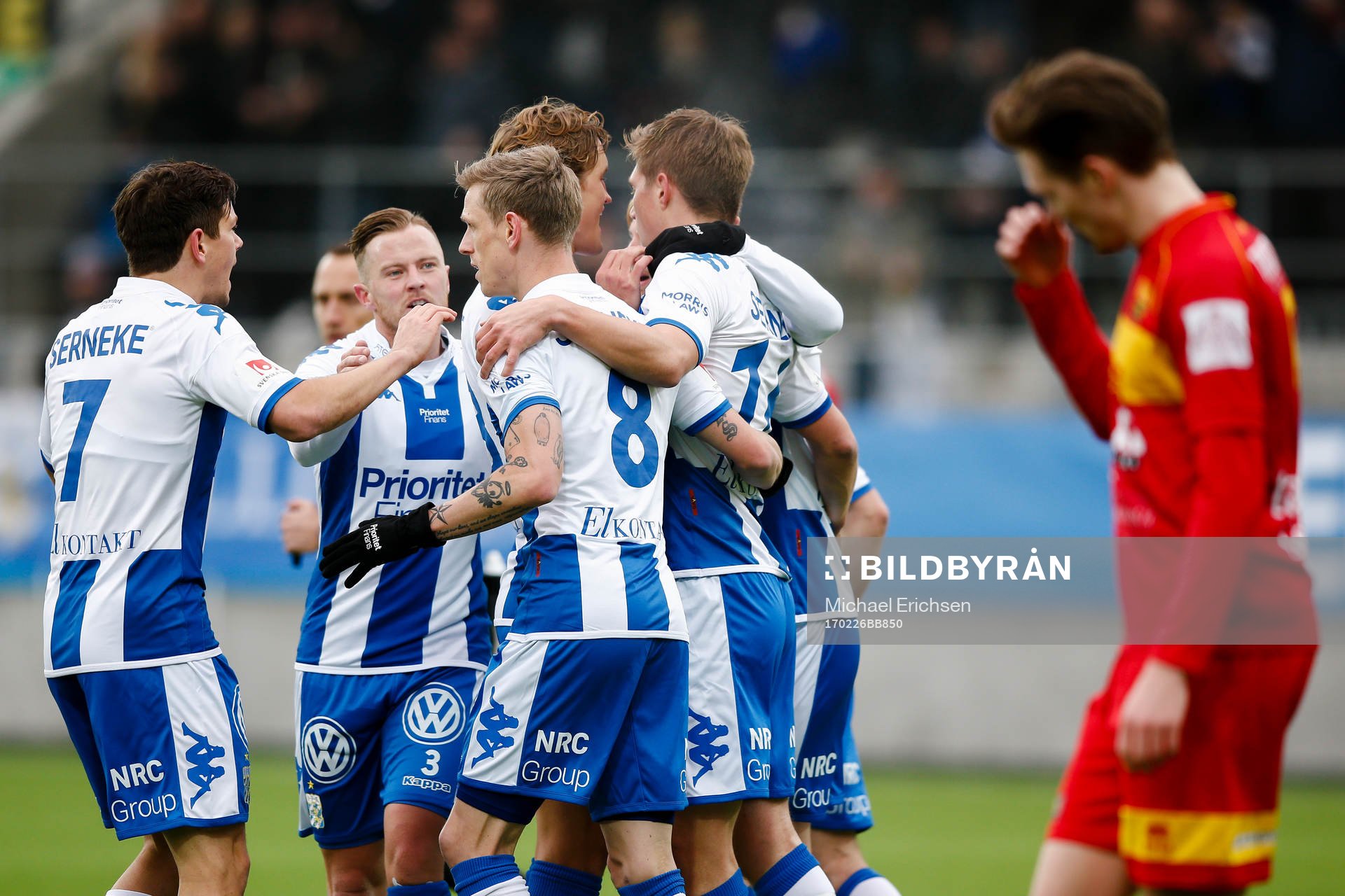 IFK Göteborgs Mikael Boman jublar