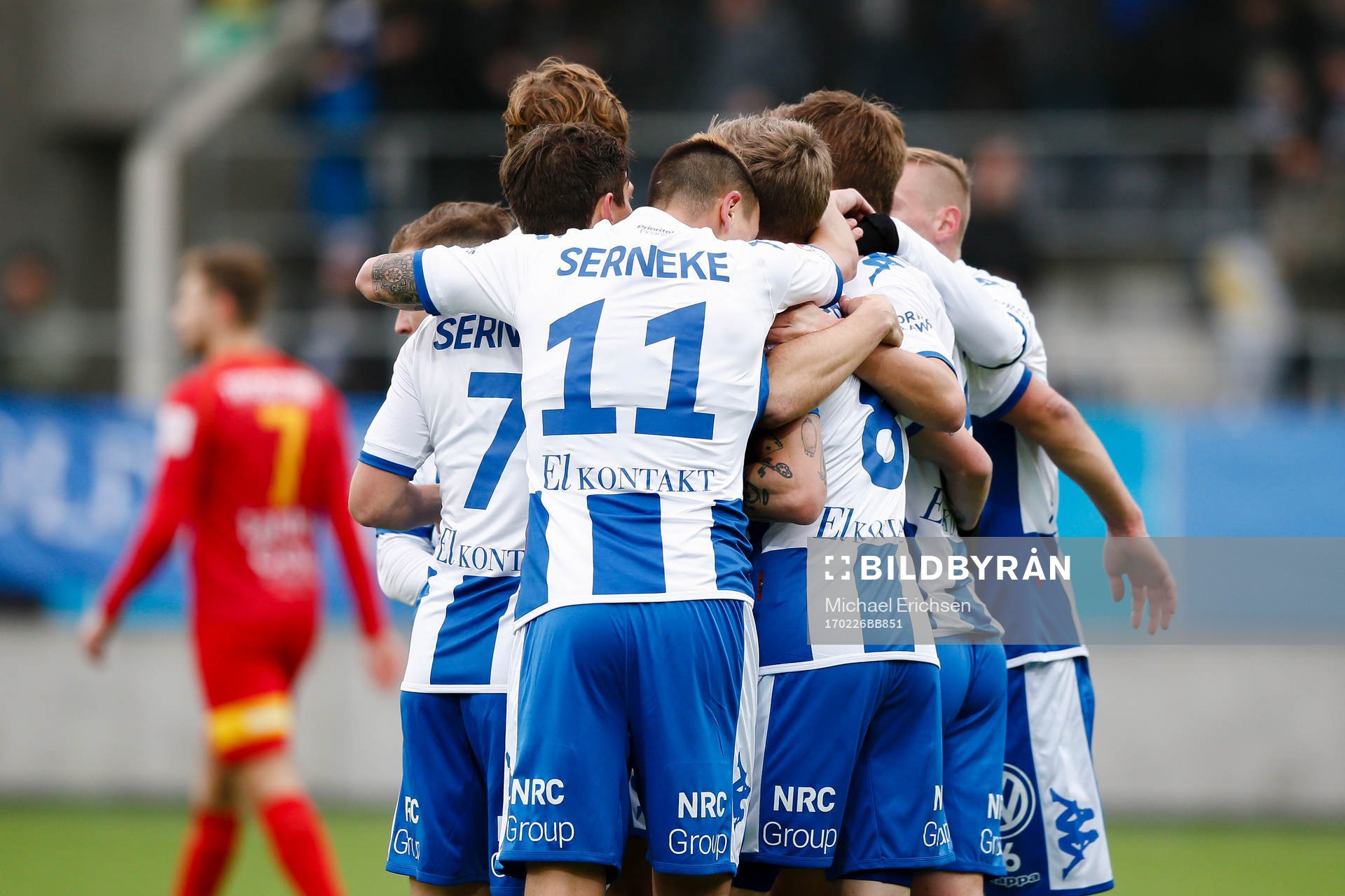 IFK Göteborgs Mikael Boman jublar