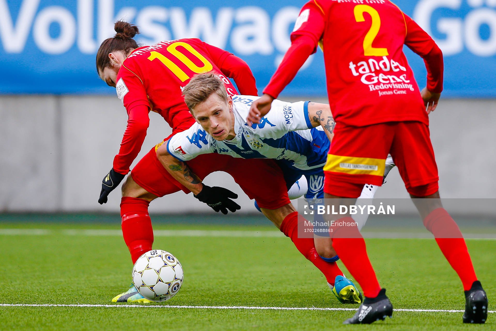 IFK Göteborgs Sören Rieks och Arameisk-Syrianskas Matias