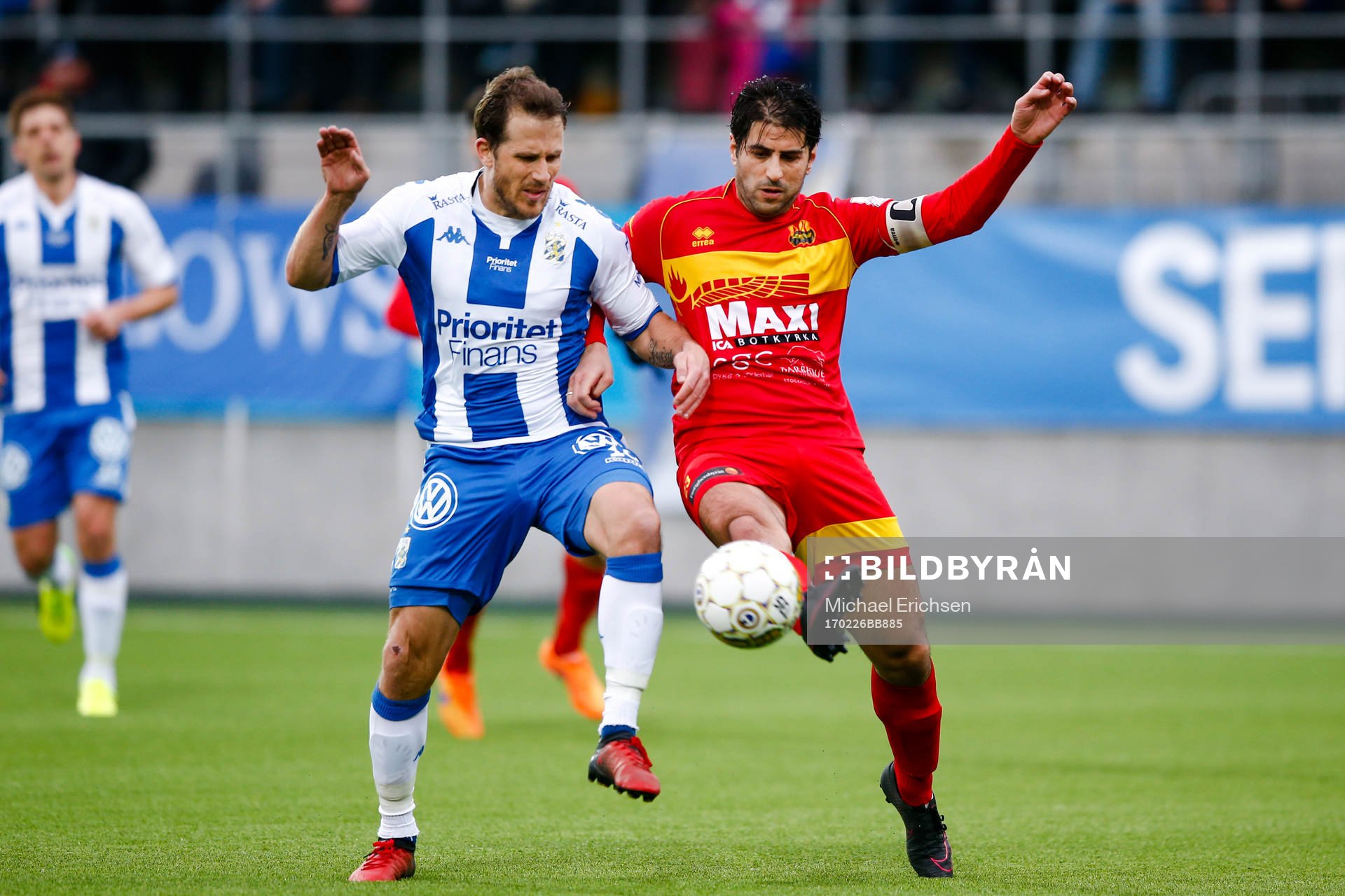 IFK Göteborgs Tobias Hysen och Arameisk-Syrianskas Ilyas