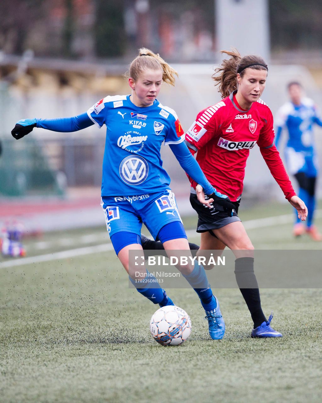 s Evelina Parikka och Kalmars Emma Danielsson