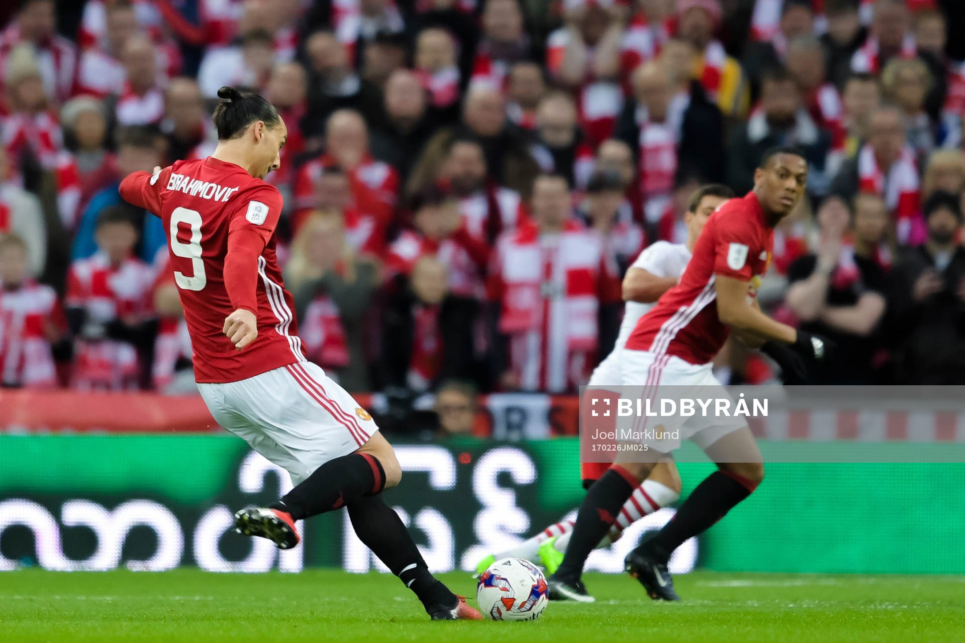Manchester Uniteds Zlatan gör 1-0