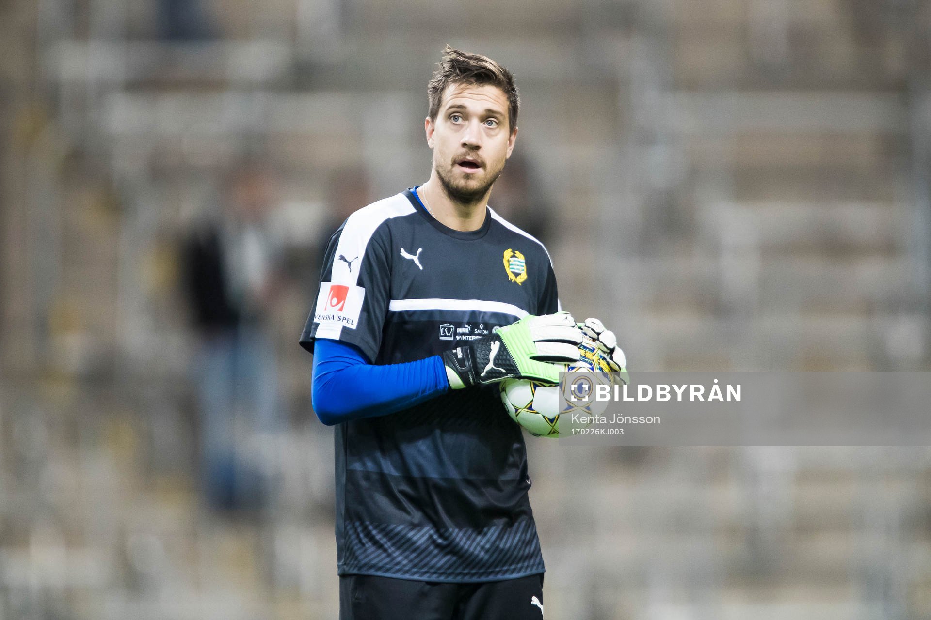 Hammarbys målvakt Tim Markström