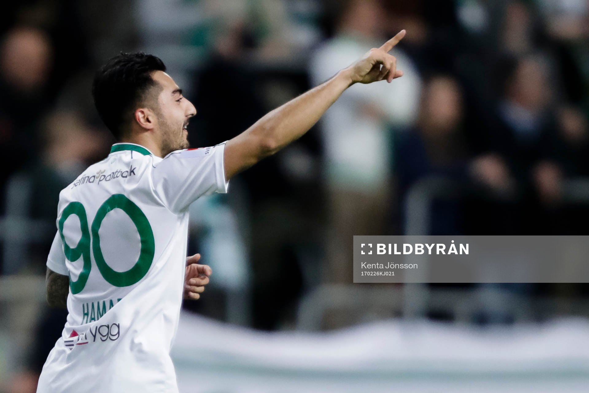 Hammarbys Jiloan Hamad jublar