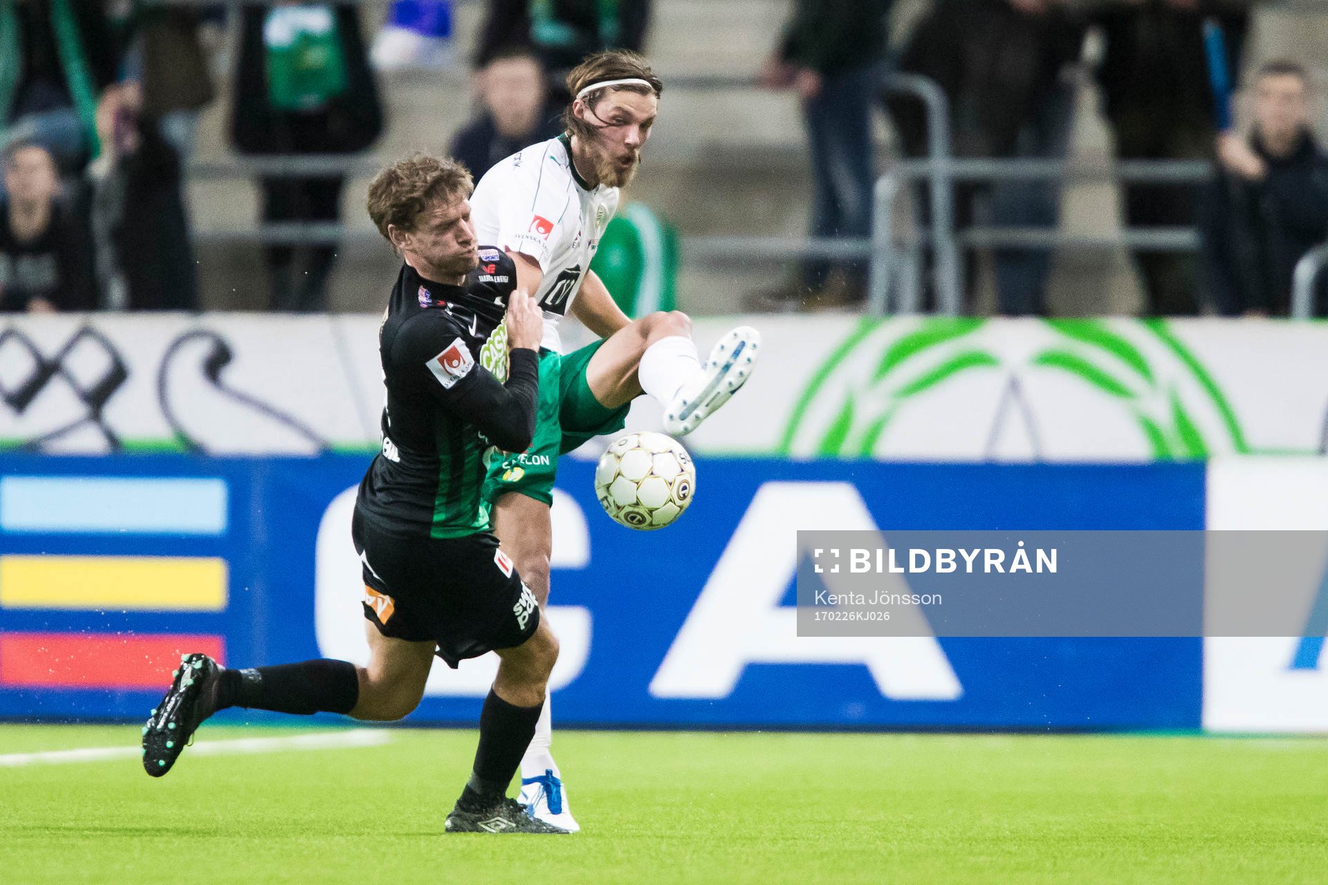 Hammarbys Björn Paulsen och Varbergs Karl Söderström