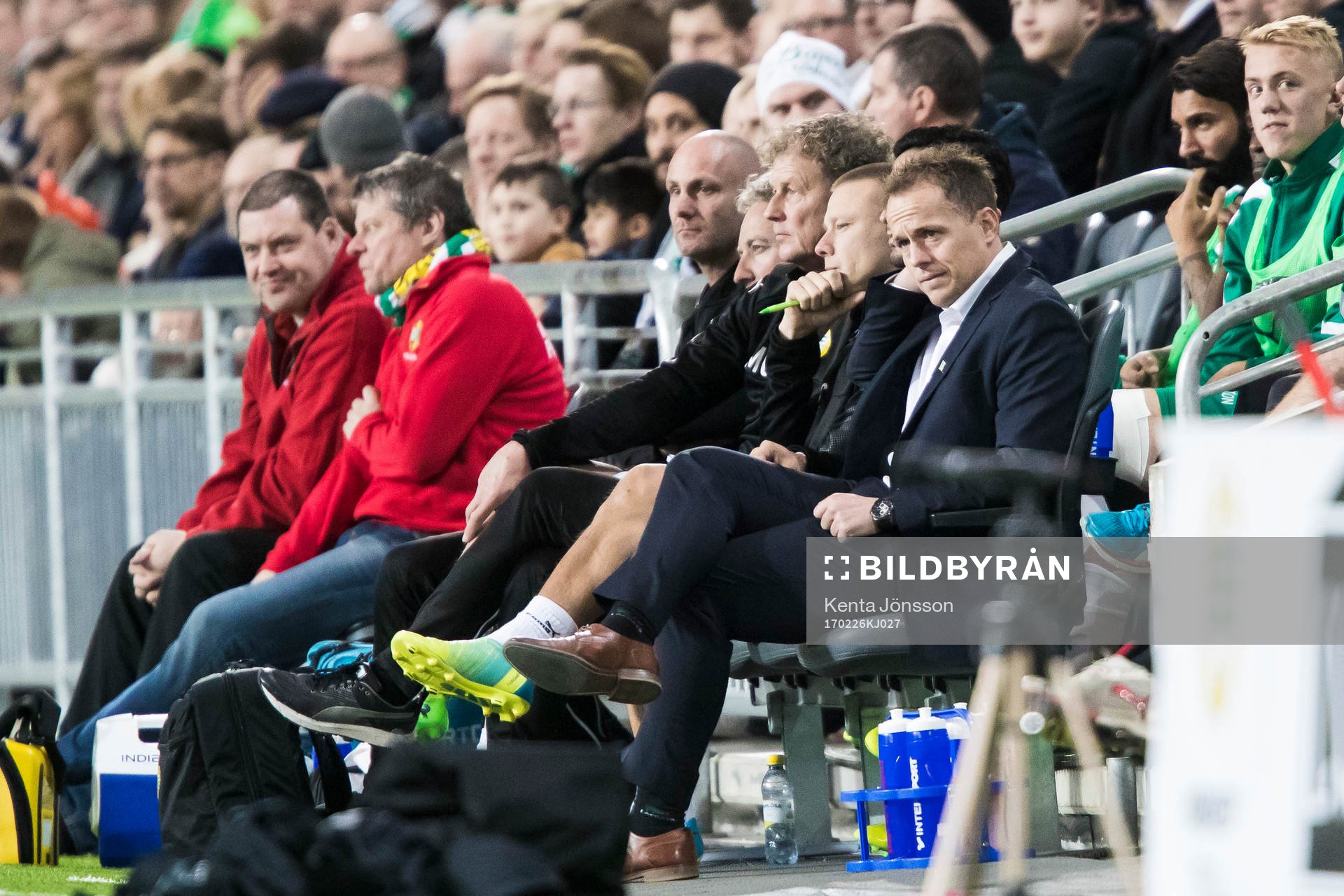 Hammarbys tränare Jakob Michelsen deppar