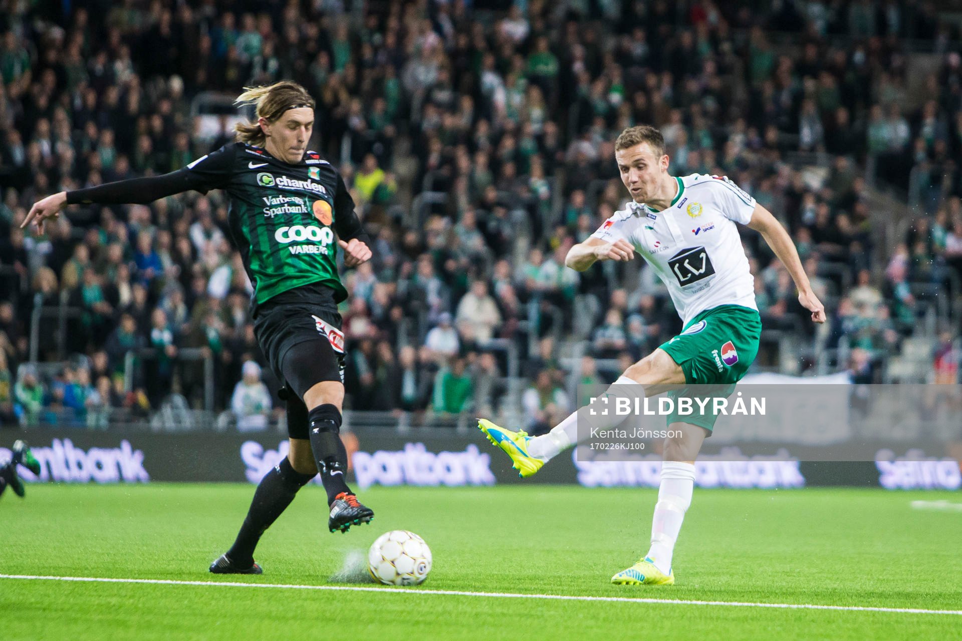 Hammarbys Fredrik Torsteinbö och Joakim Lindner