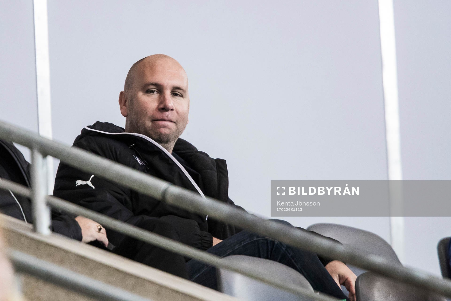 Hammarbys scout Mikael Hjelmberg