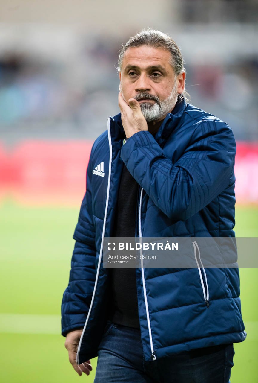 Djurgårdens tränare Özcan Melkemichel