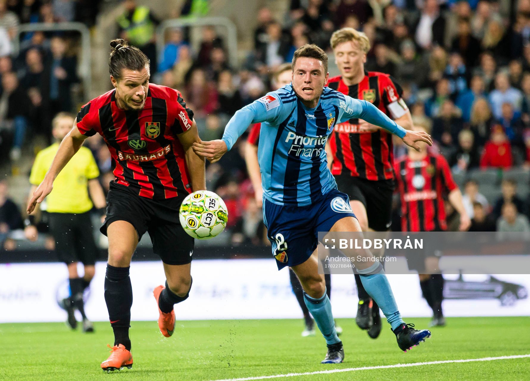 Brommapojkarnas Erik Figueroa