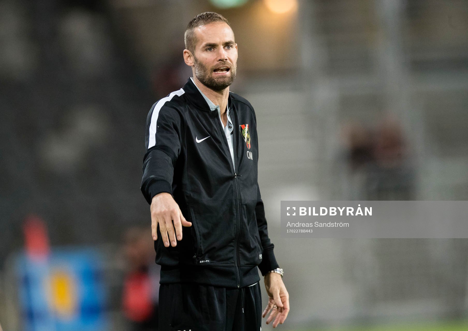 Brommapojkarnas tränare Olof Mellberg