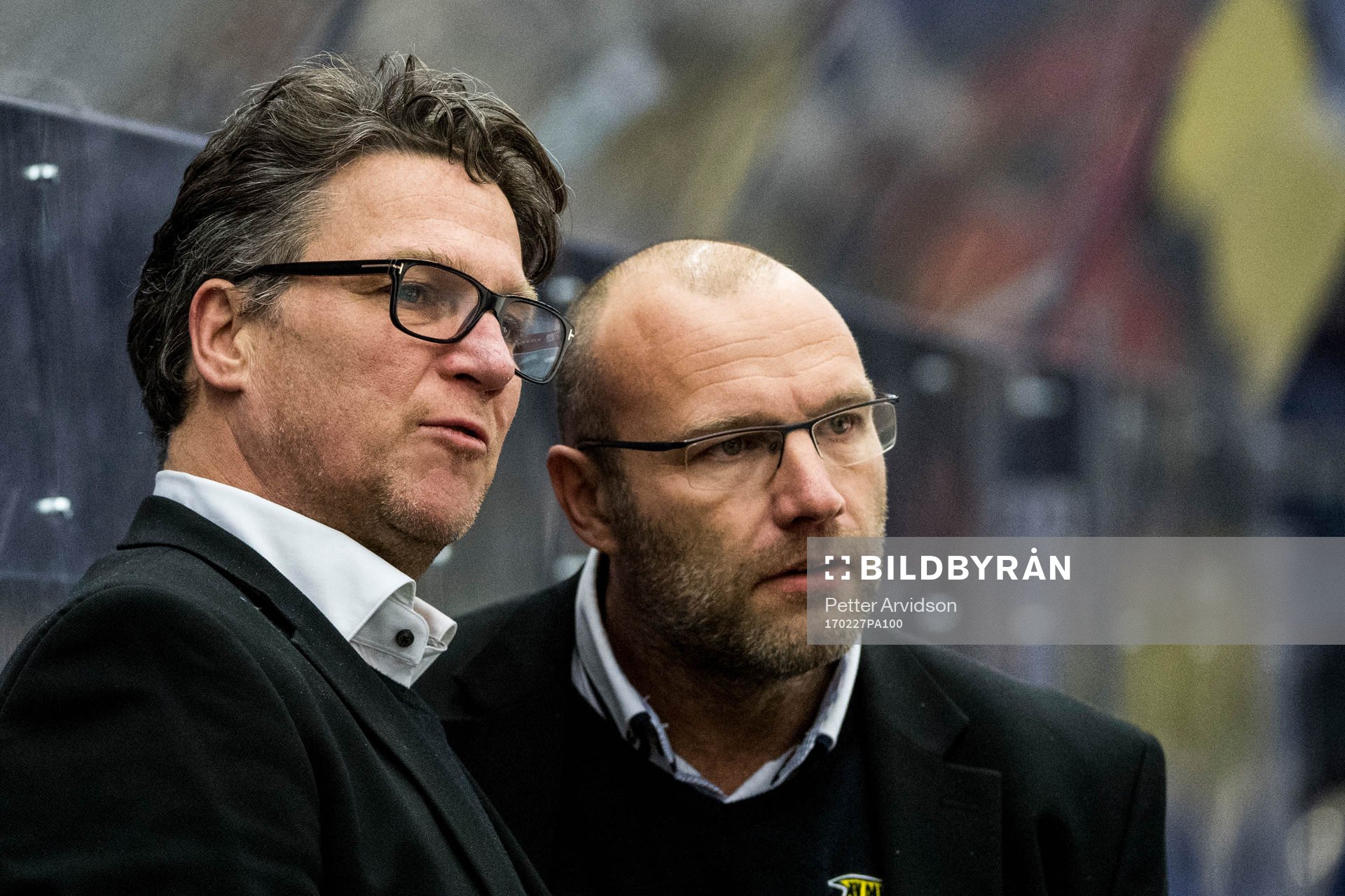 Panterns tränare Håkan Åhlund och assisterande tränare