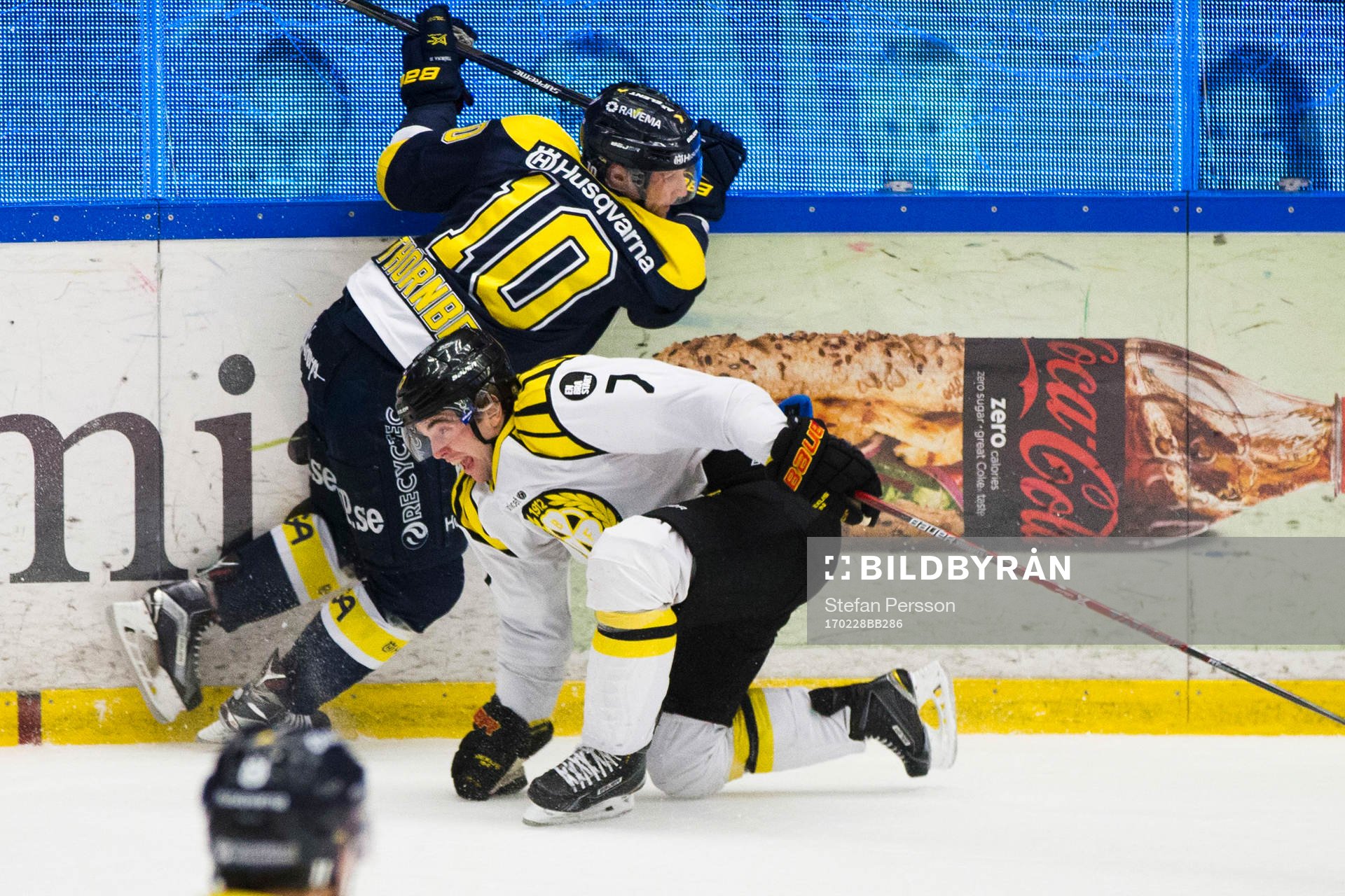 s Martin Thörnberg mot Brynäs Ponthus Westerholm